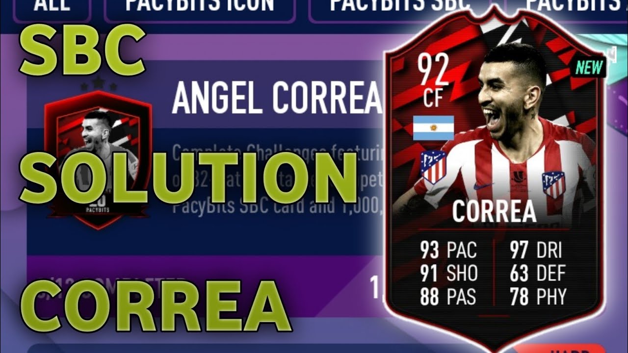 SBC SOLUTION CORREA 92 / PACYBITS 20