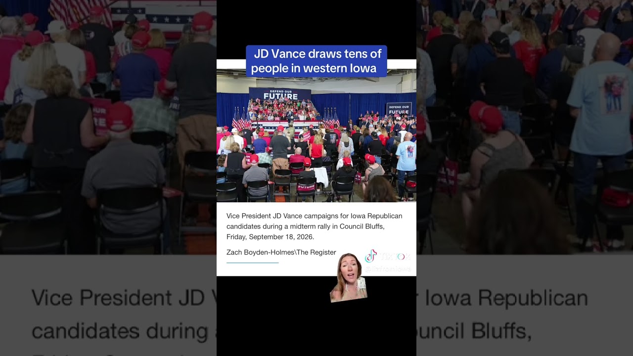 DEEP RED NO SHOW FOR JDV !   😅🤣😂😁    #democrats #jdvance.   #politics