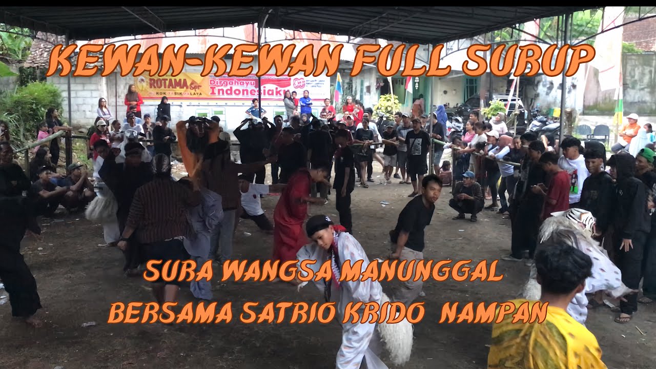 Kewan Kewan Full Surup || Spesial Performance Sura Wangsa Manunggal Bersama Satrio Krido Nampan 