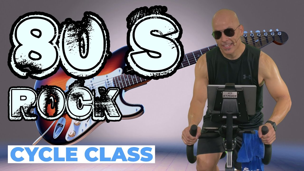 80's Rock Anthems | 30 min Indoor Cycling Workout #stages #spinning #spinclass #cycle #80s #Rock