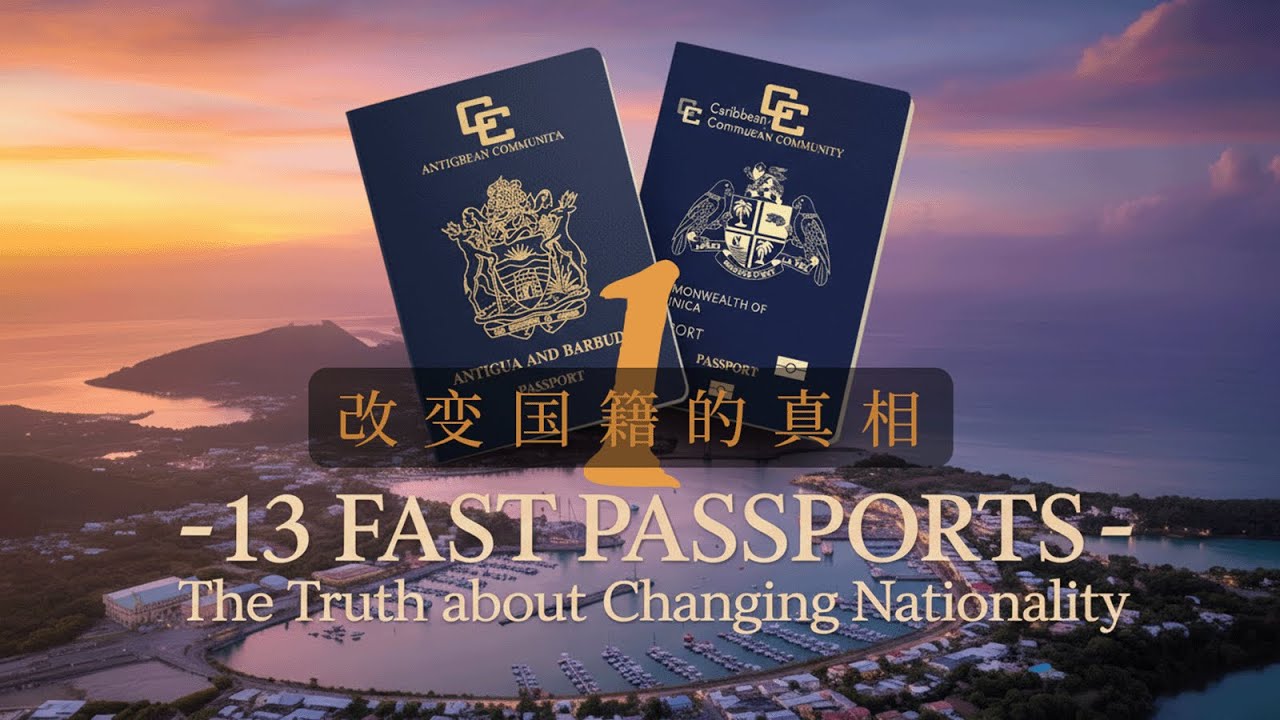 改变国籍的真相 - 13个可以快速获得的护照