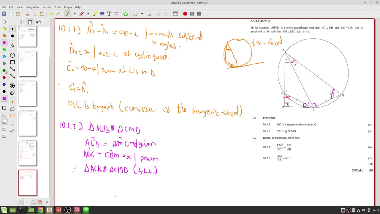 CAPS November 2018 Paper 2 - Question 10