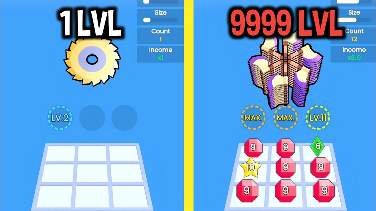 MAX LEVEL in Grinder Run Gameplay