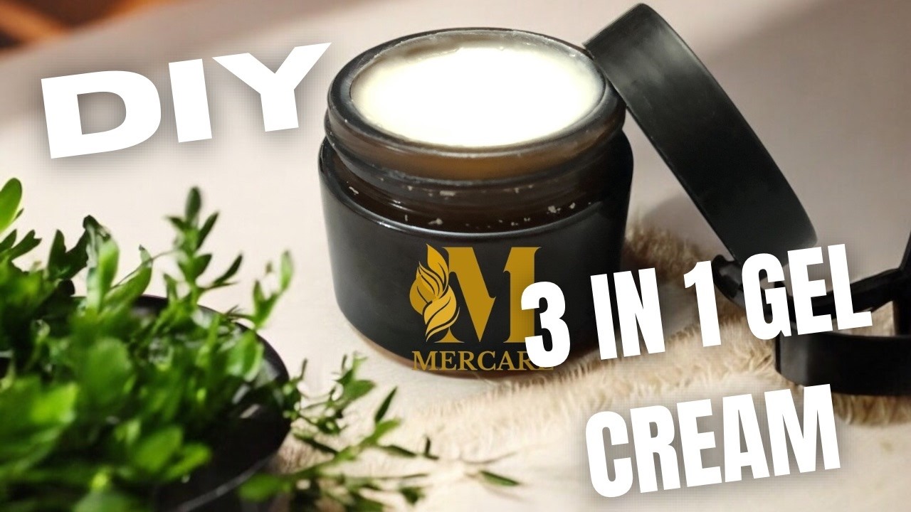 DIY  Pore Minimizing Gel Cream  Oil Control & Tightening كريم جل لتقليل المسام | تحكم في الدهون