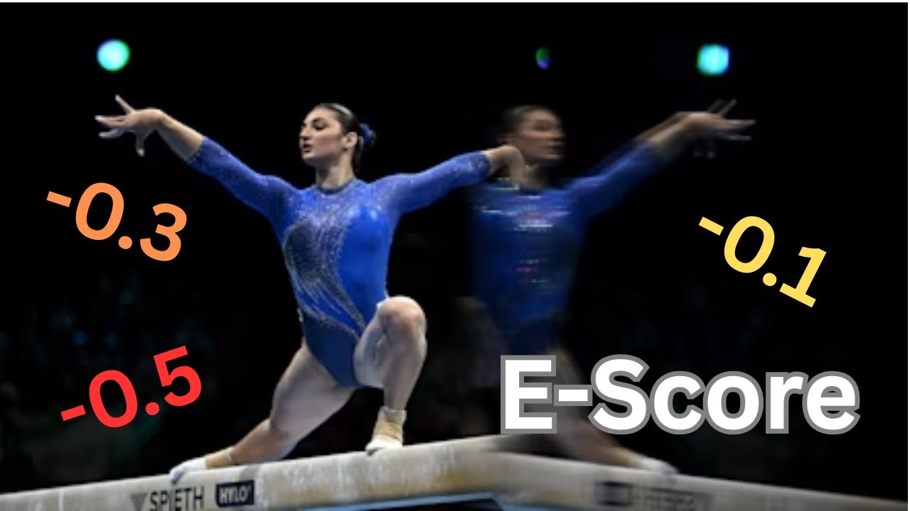 E-Score Analysis: Manila Esposito 2025 European Championships Balance Beam AA