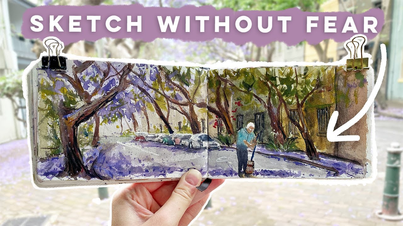 How To Overcome the Fear of Sketching Outside