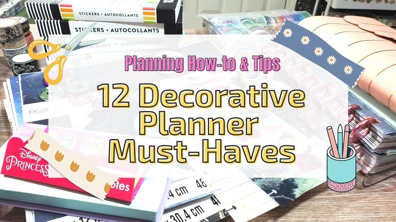 Planning How-to & Tips: 12 Must Haves for Decorative Planning