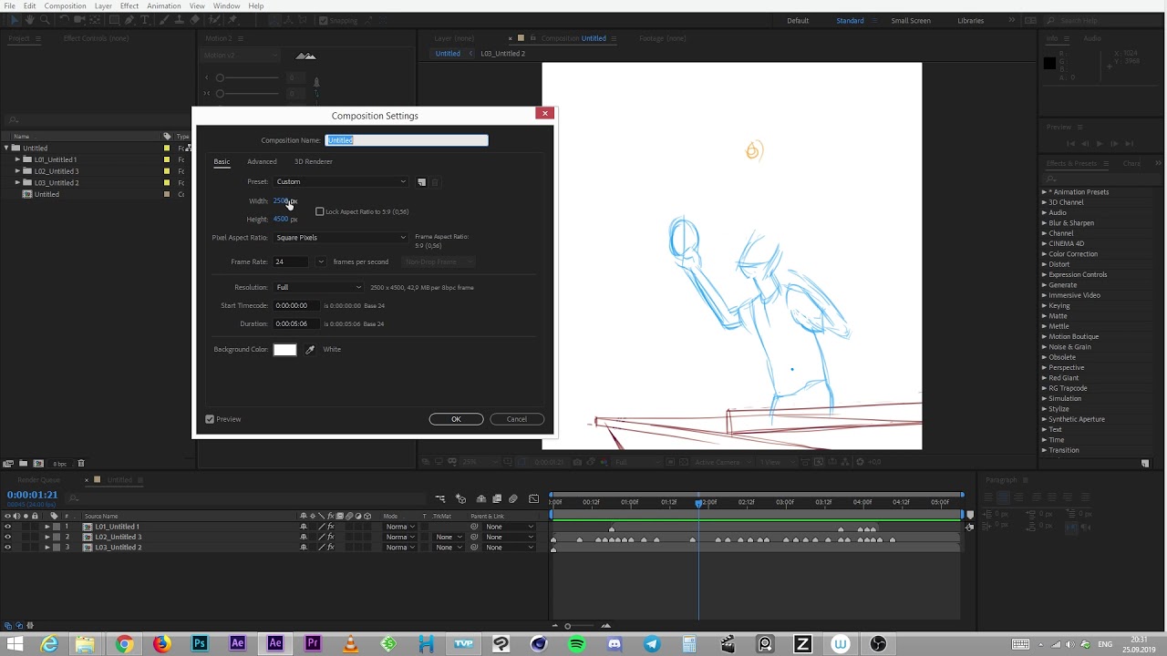 Импорт проекта из TVPAint в After Effects