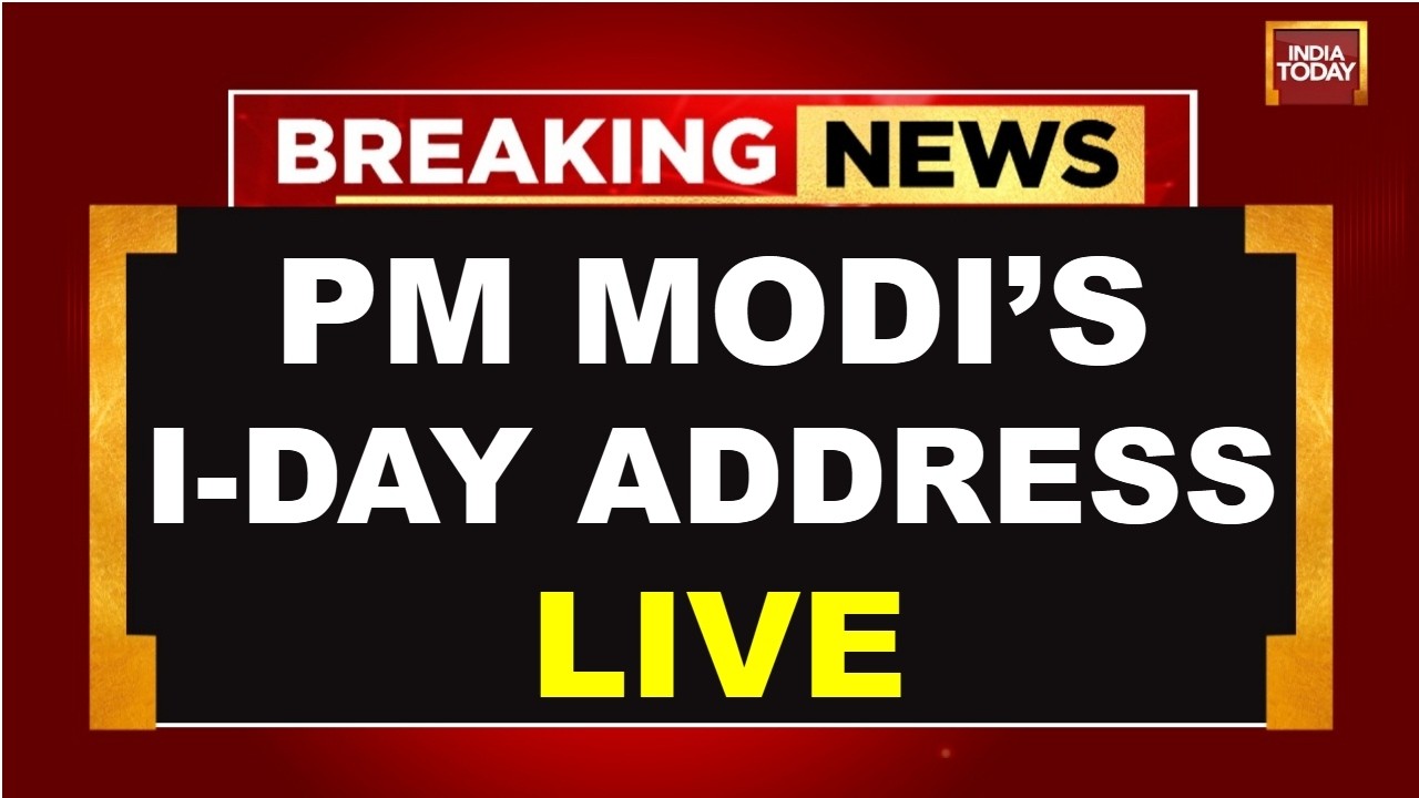 WATCH: PM Modi Speech From Red Fort Speech | PM Modi's Independence Day Red Fort Speech | PM Modi