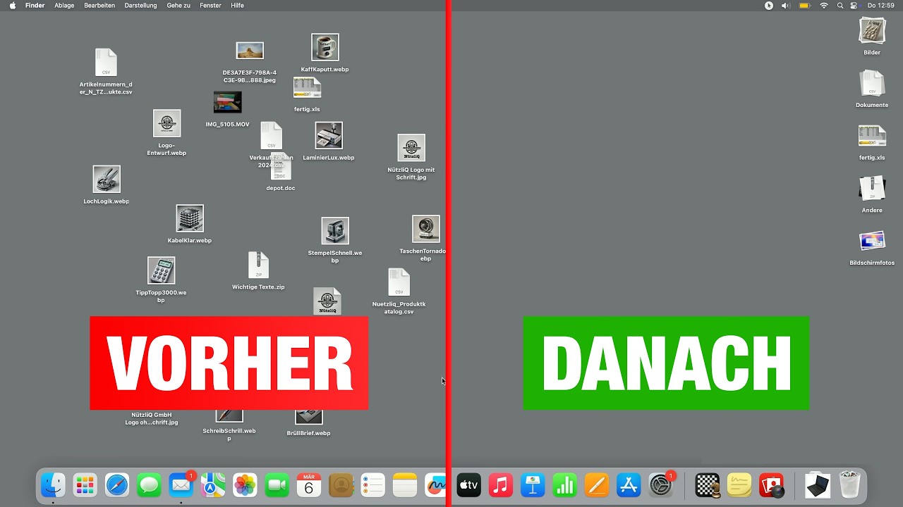 Mac-Schreibtisch aufr&auml;umen &ndash; So geht&rsquo;s mit 2 Klicks!