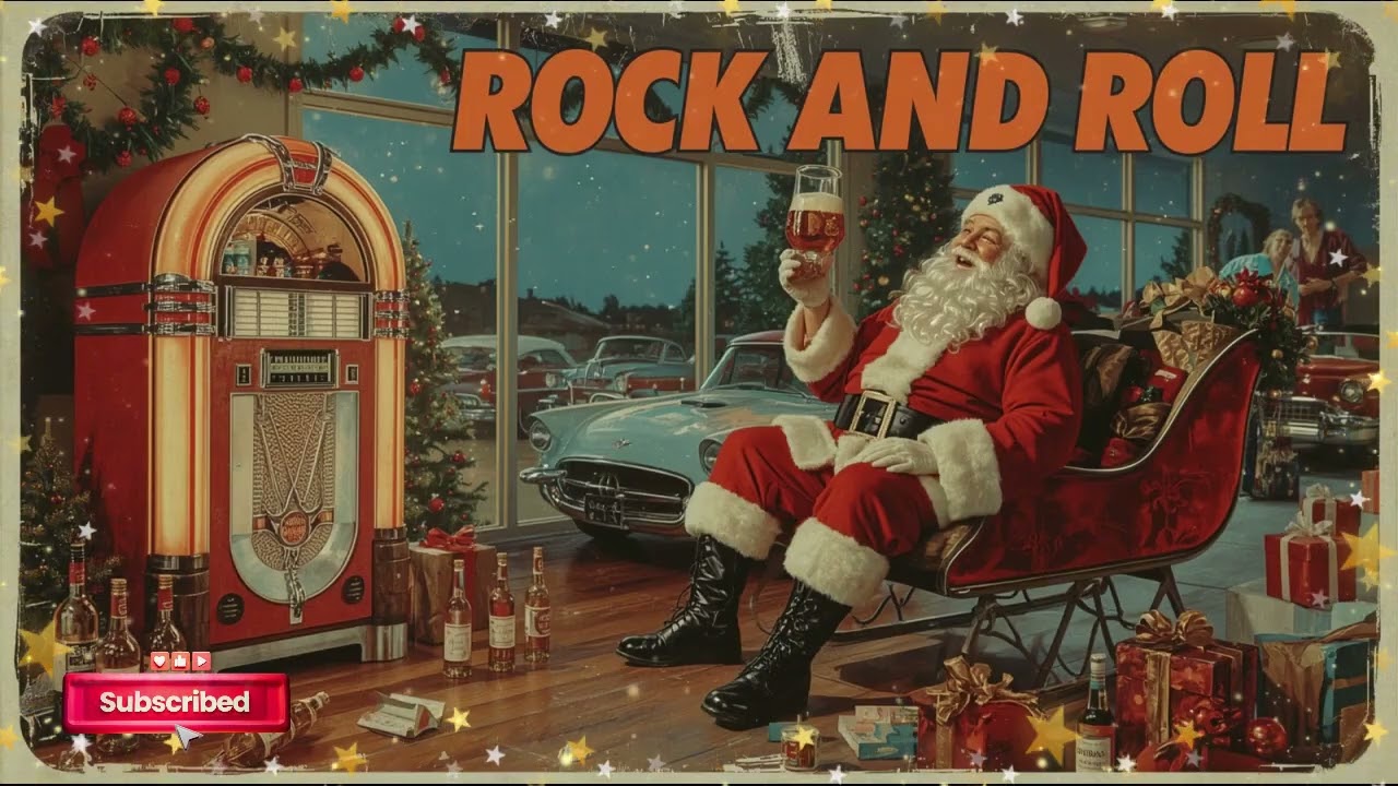 ROCK AND ROLL POST HOLIDAY PARTY 🎸🎉 | SANTA RESTING 🎅🍹