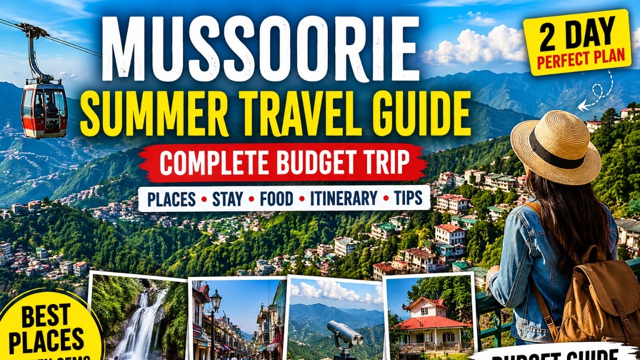 Mussoorie in May 2026| Travel Guide 2026 | Best Places to visit Mussoorie |Complete Budget Trip