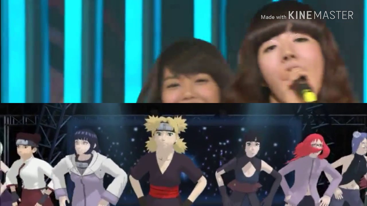Gee (Girl's Generation vs. Naruto Girl's Generation