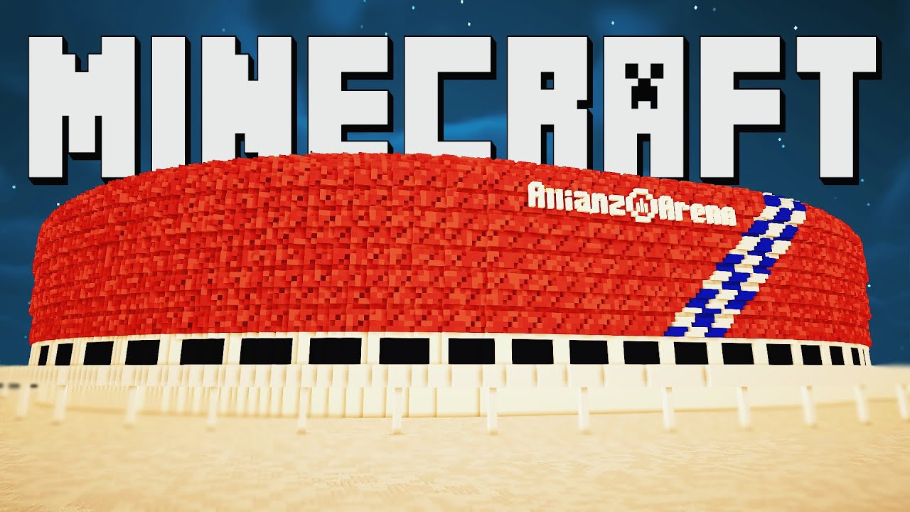This is ALLIANZ ARENA in 2024! (Minecraft Timelapse)
