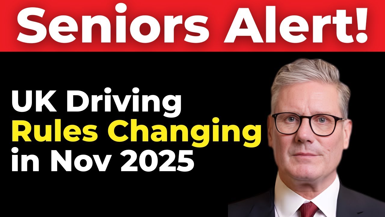 From November 2025: 4 Major Driving Law Changes Every Driver Over 60 Must Know