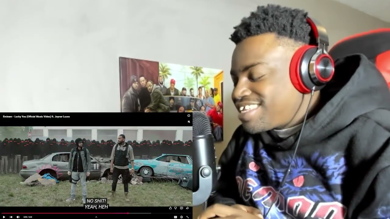 Eminem - Lucky You (Official Music Video) ft. Joyner Lucas (REACTION)