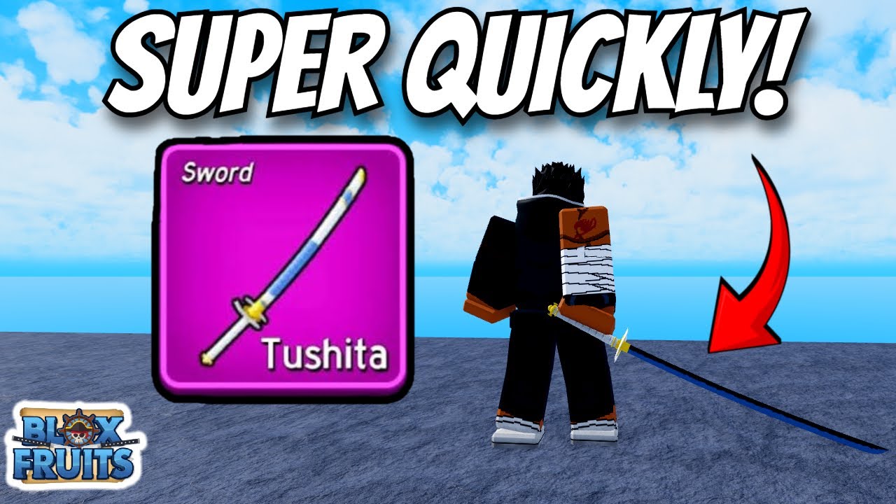 The EASIEST Way To Get Tushita Sword In Blox Fruits