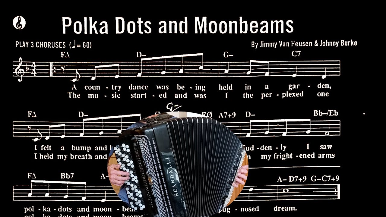 'Polka Dots and Moonbeams' (jazz accordion ballad)