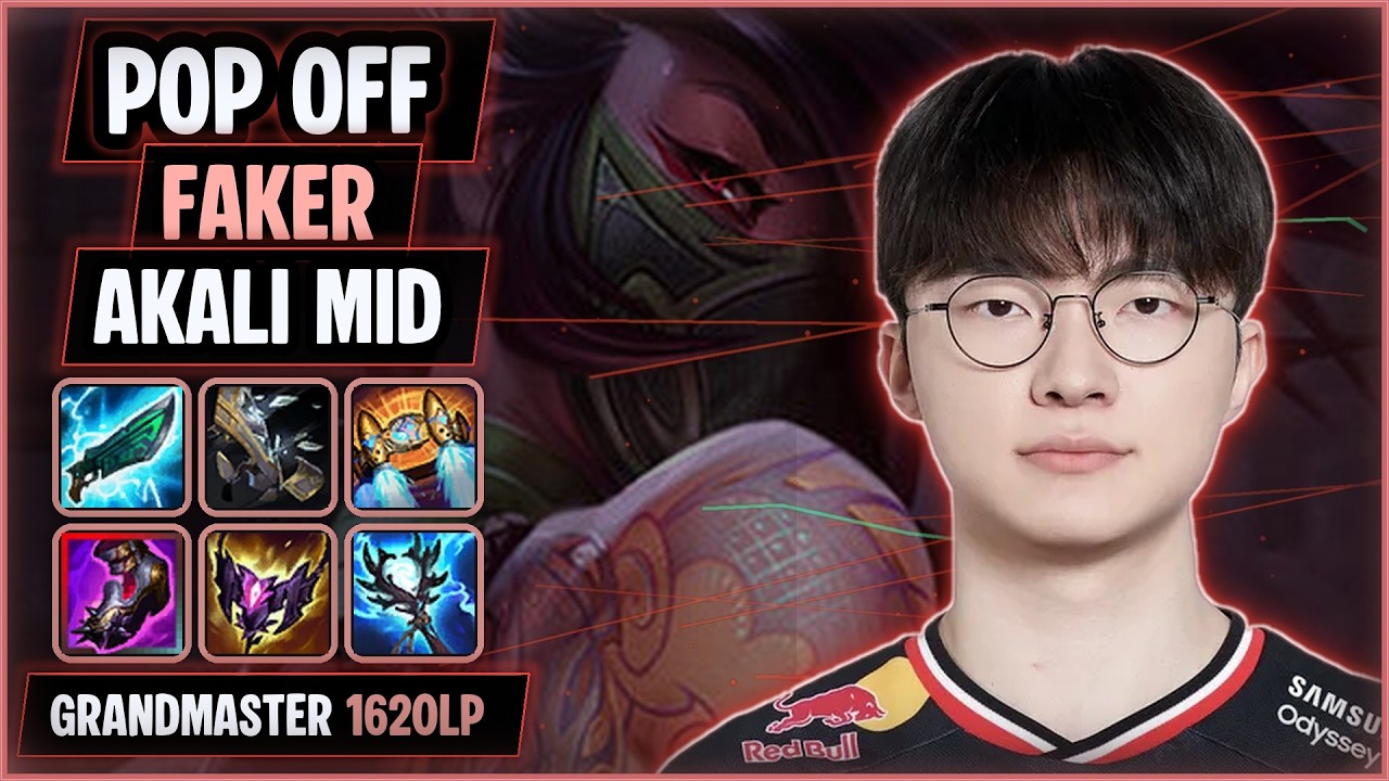 Faker Akali MID vs Syndra | T1 SoloQ Replay