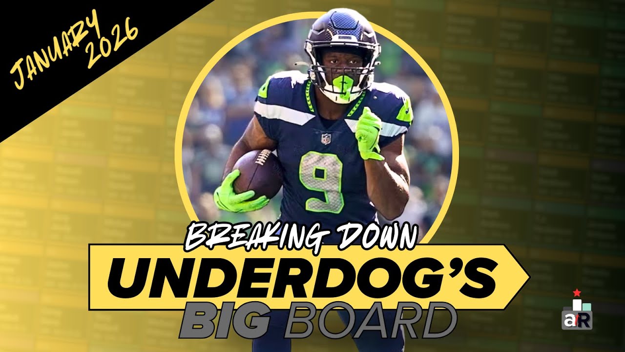Adjust the Ranks: Breaking Down Underdog's Big Board