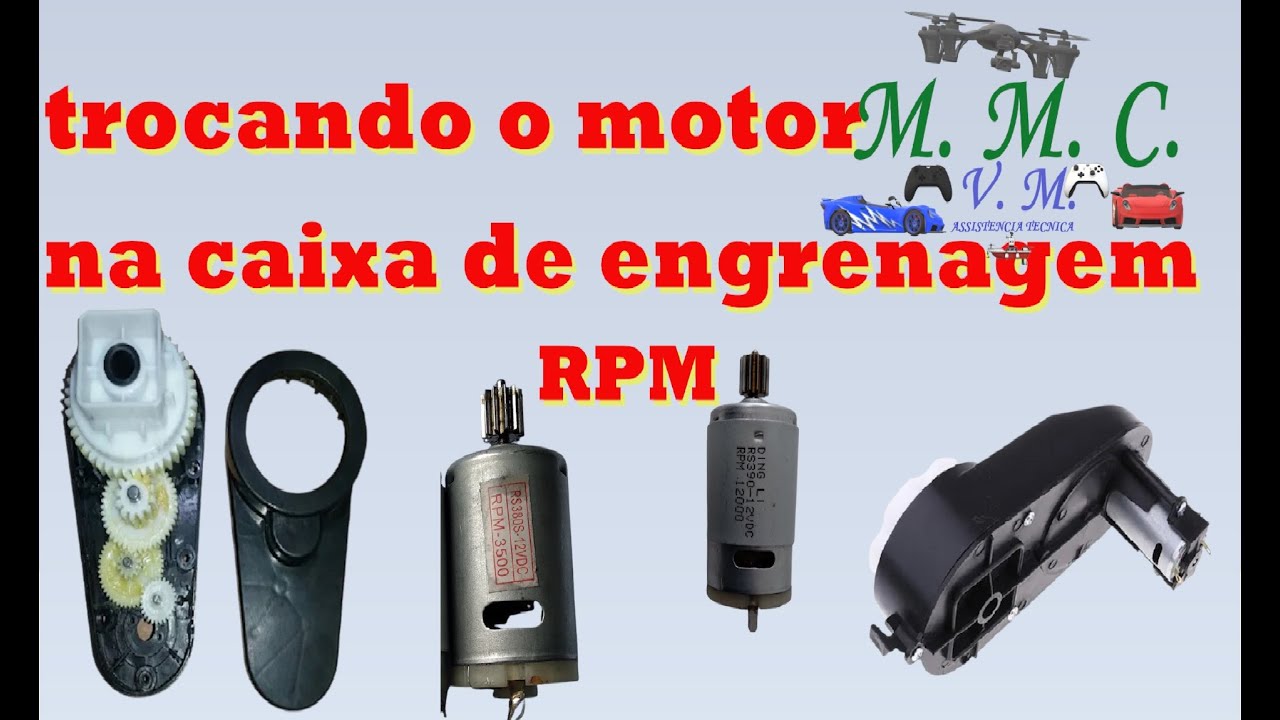 TROCANDO O MOTOR NA CAIXA DE ENGRENAGEM