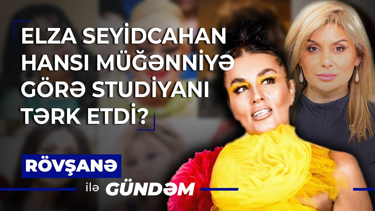 Vəfa Şərifova narkotik kimi bir şeydir | Elza Seyidcahan stəkanı aparıcıya tulladı | Barometr TV