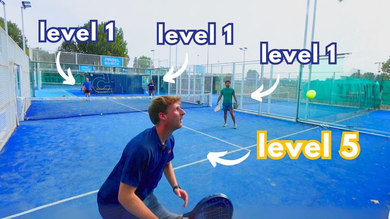 Pretending to be a BEGINNER Padel player...then CARRYING