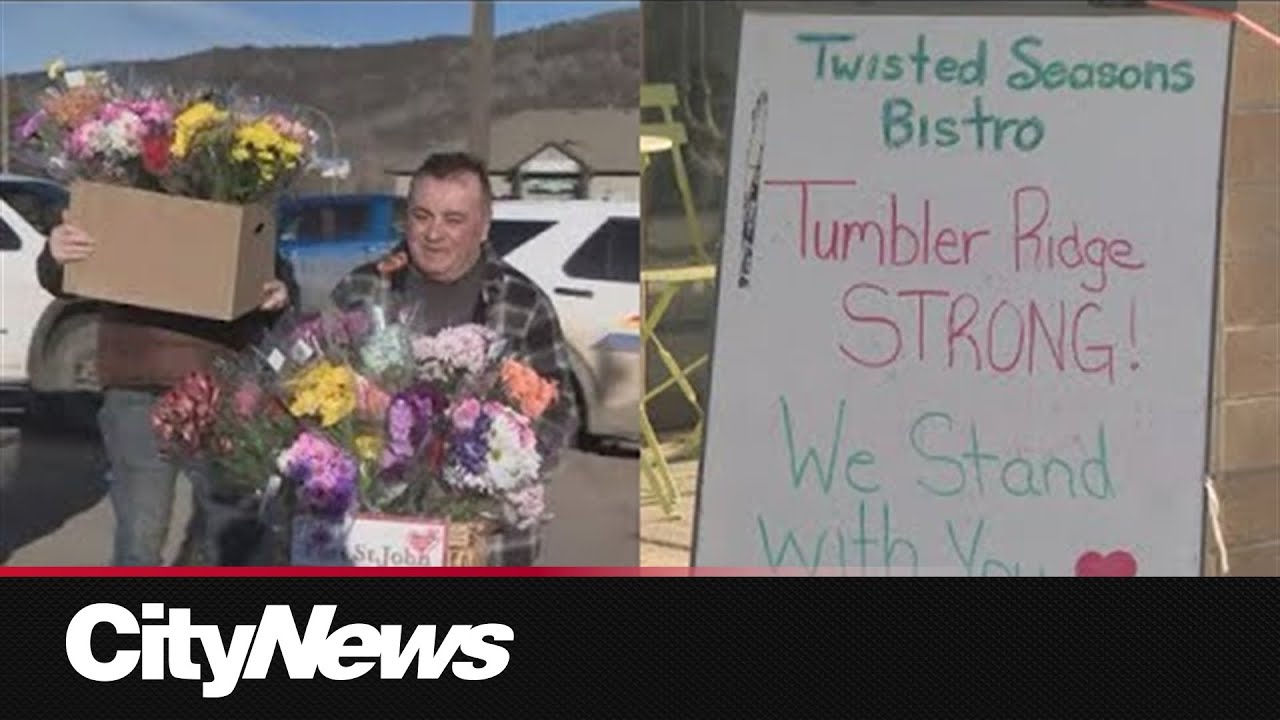 Tumbler Ridge getting love and support from around the world