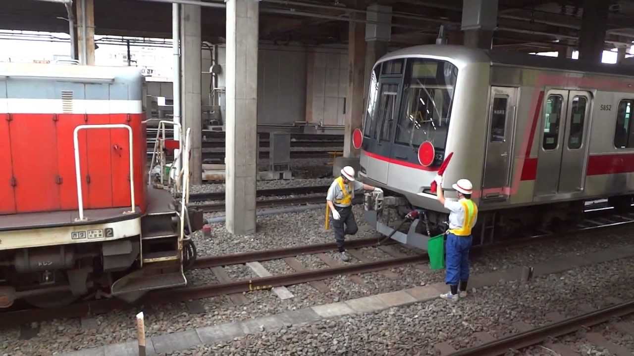 東急電鉄5050系　5152F甲種輸送　in 長津田　連結失敗、あわや大惨事＆衝突 事故 東急