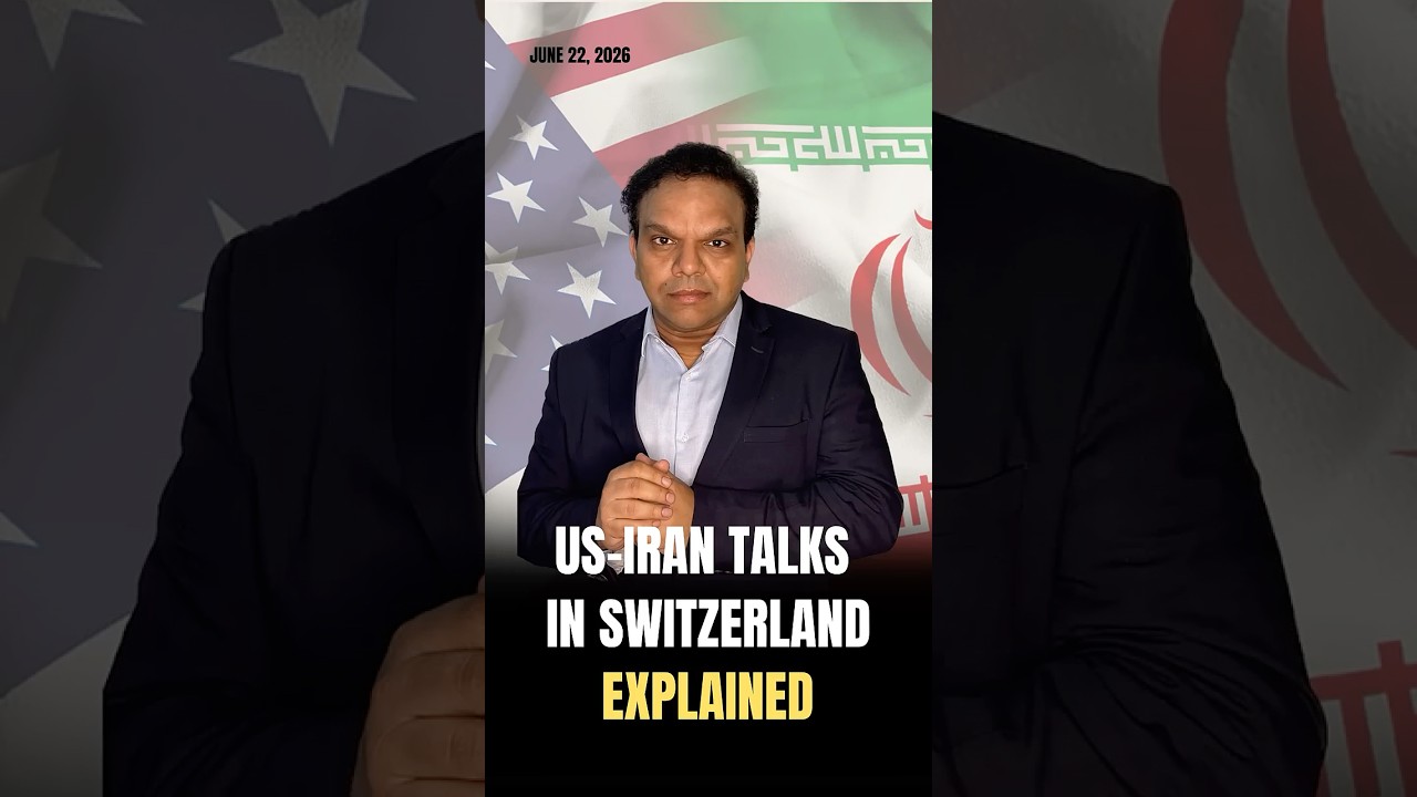US&ndash;Iran Talks in Switzerland #iran #iranisraelwar #iranwar #qatar #trump #pakistan #switzerland