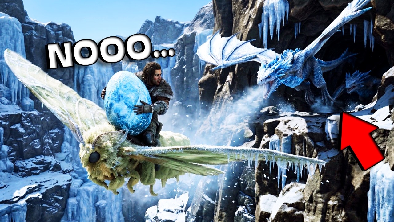 VOLVI a ROBAR HUEVOS de WYVERN en ARK pero de la FORMA mas PELIGROSA que EXISTE!!