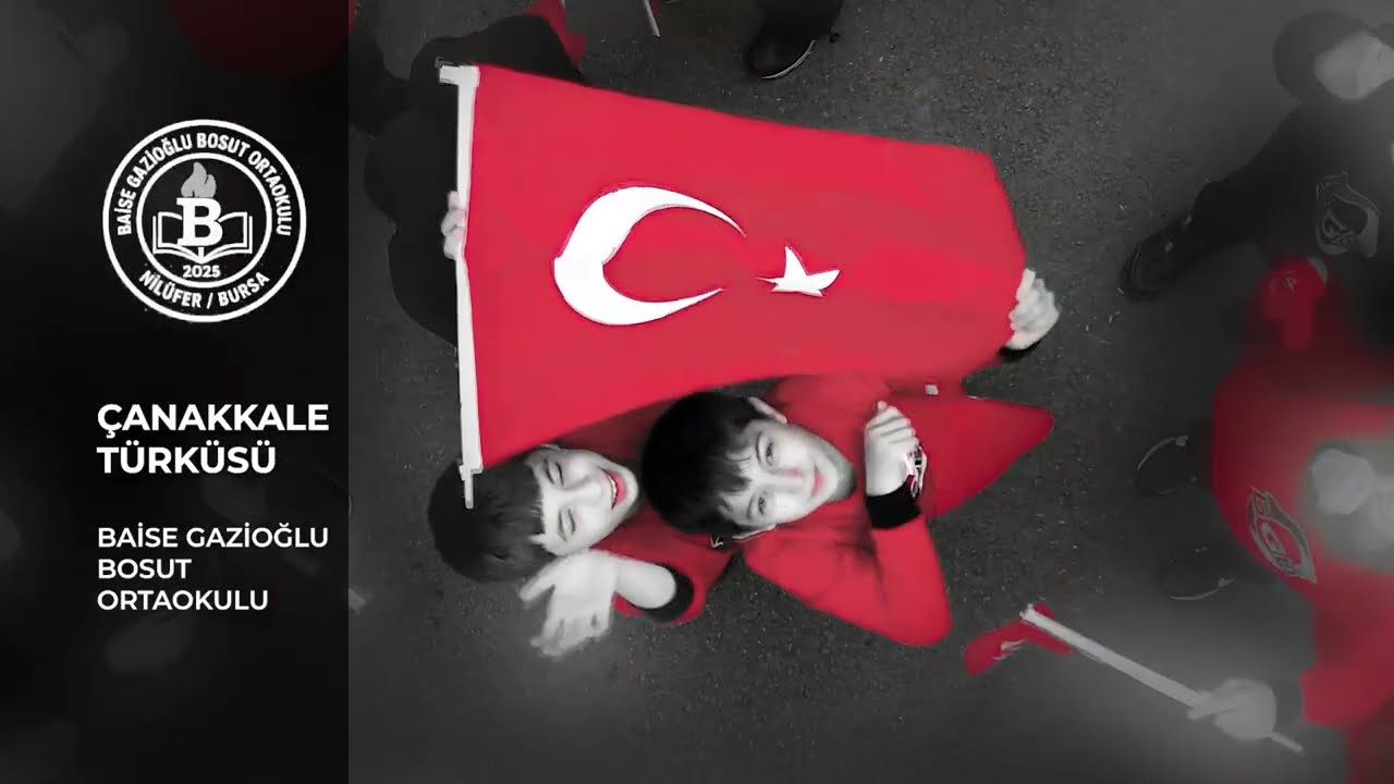 ÇANAKKALE TÜRKÜSÜ - Baise Gazioğlu Bosut Ortaokulu