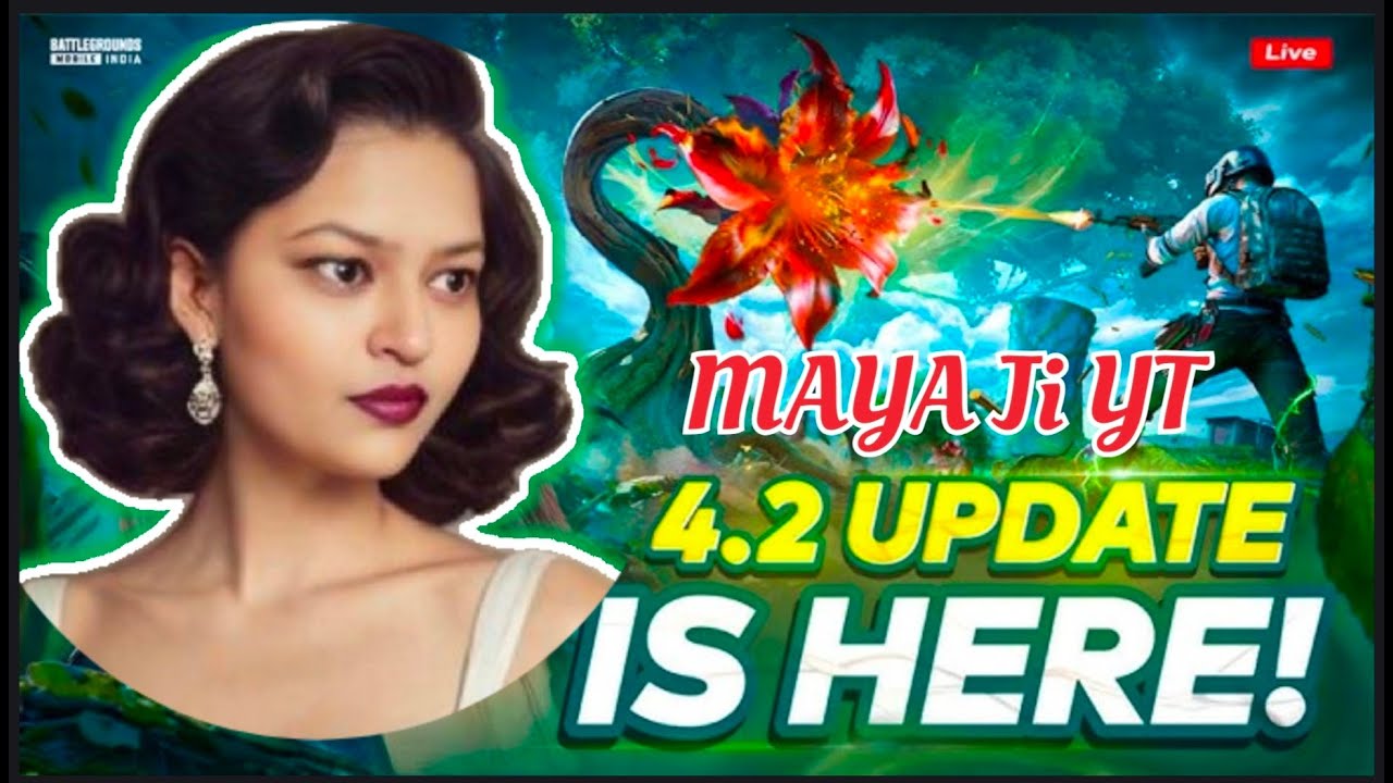 4.2 UPDATE IS HERE |मराठी मुलगी |🔴Maya Ji YT is Live🔴| BGMI LIVE#girlgamer #bgmi #mumbaikar#bandhilk