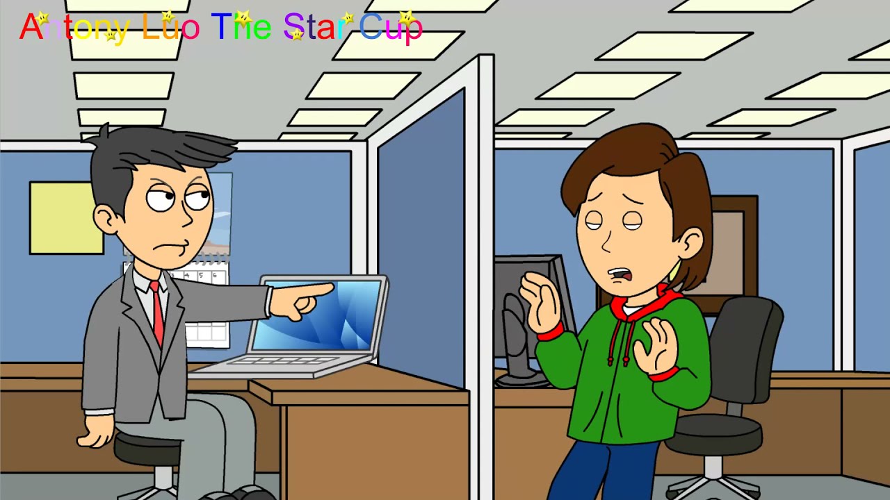Coris sneaks into Boris’s workplace / Infects the Computer with a Virus