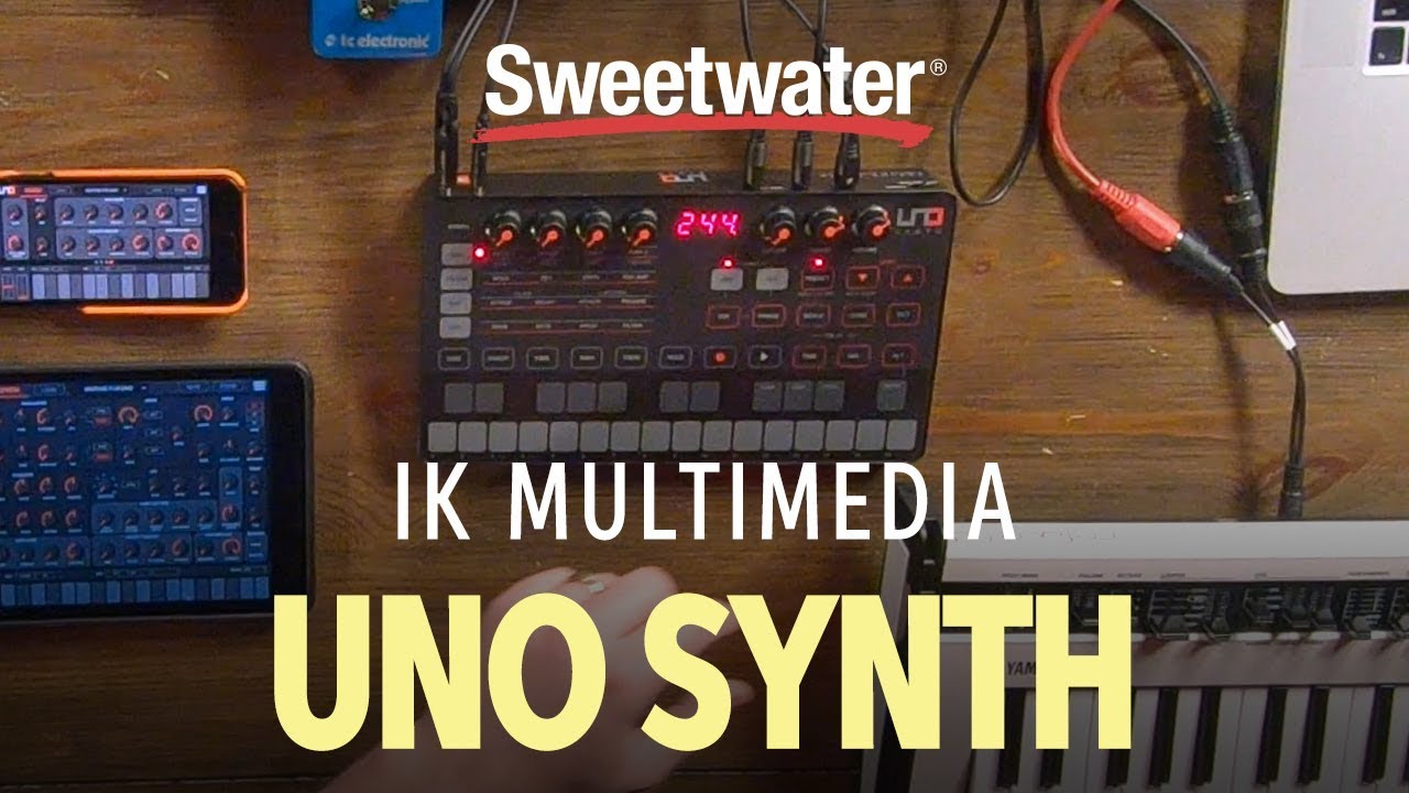 IK Multimedia UNO Synth Analog Synth Demo &mdash; Daniel Fisher