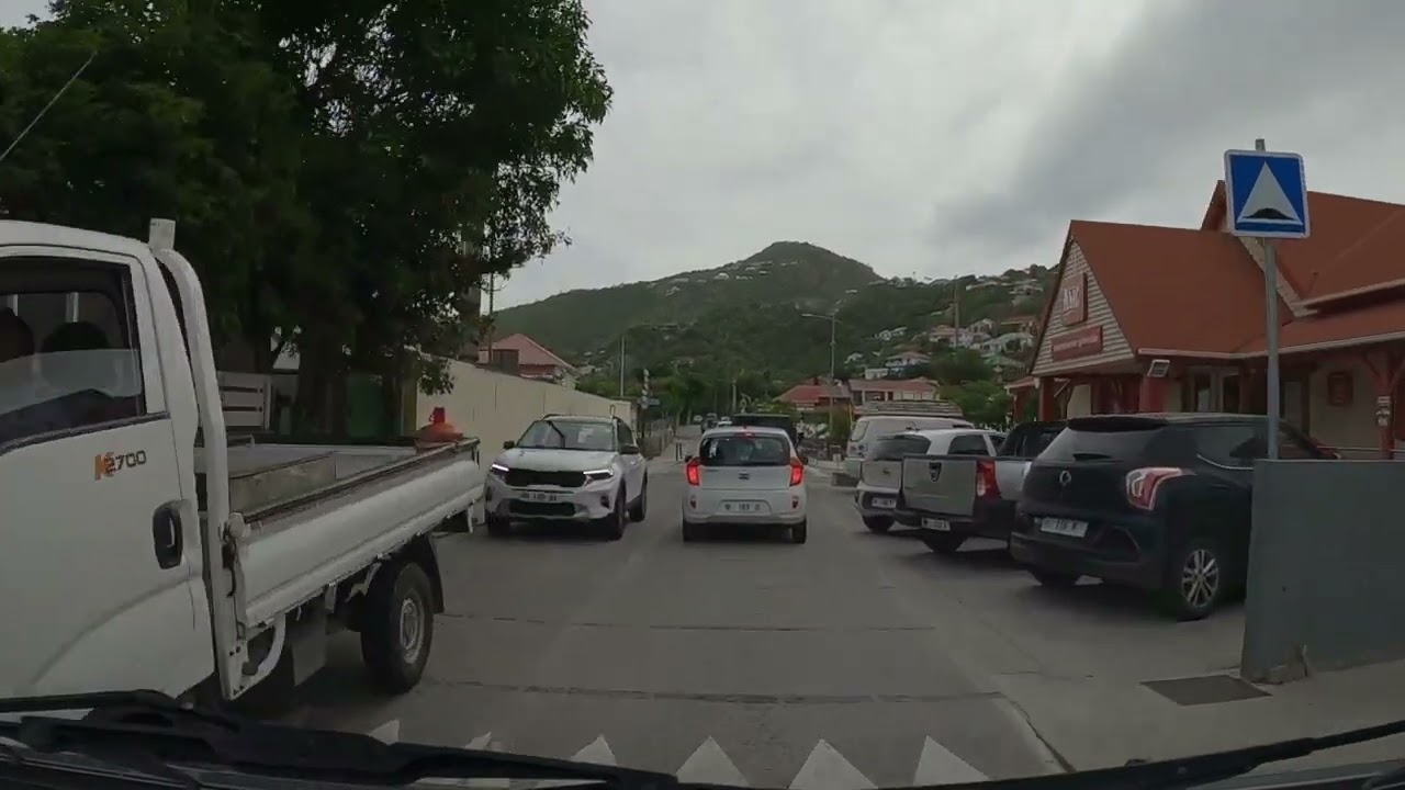 driving in st barth with reggae in your ears