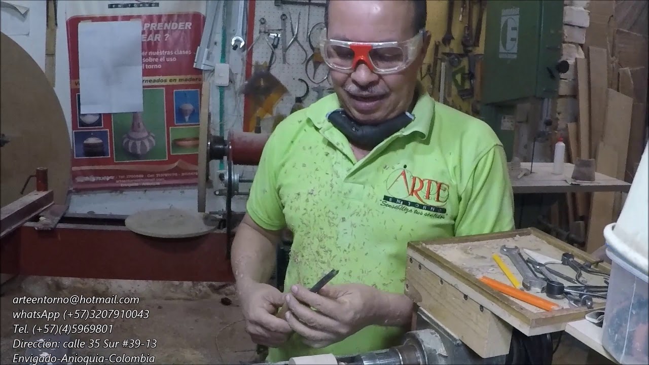 Cómo hacer una cuchara parte 3 de 6 - Arte en Torno