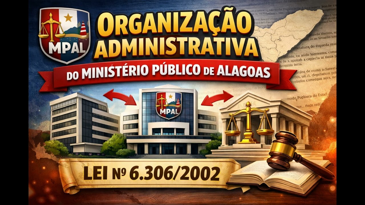 Organização administrativa do Ministério Público do Estado de Alagoas (Lei nº 6.306/2002)