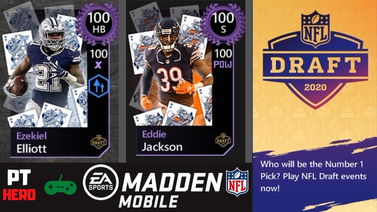 NFL DRAFT 2020: DOUBLE SURPRISE!!! || PTHero PLAYS - MADDEN NFL MOBILE (EP35)