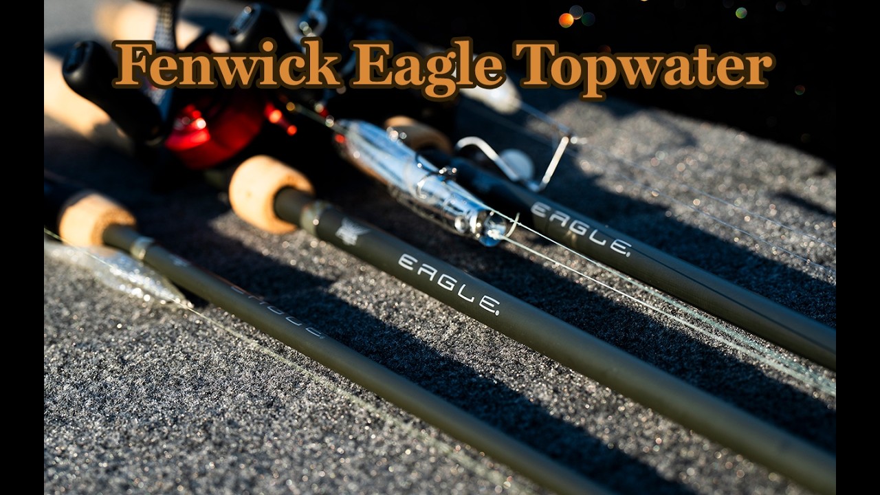 Topwater Bass Fishing Rod Breakdown | 7'5" Heavy Fenwick Eagle with Caz Anderson