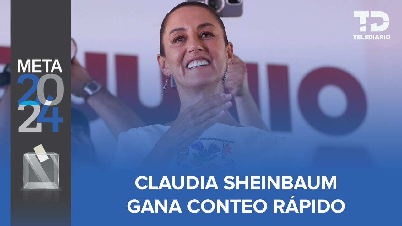 Claudia Sheinbaum AVENTAJA en elección a la presidencia de México 2024