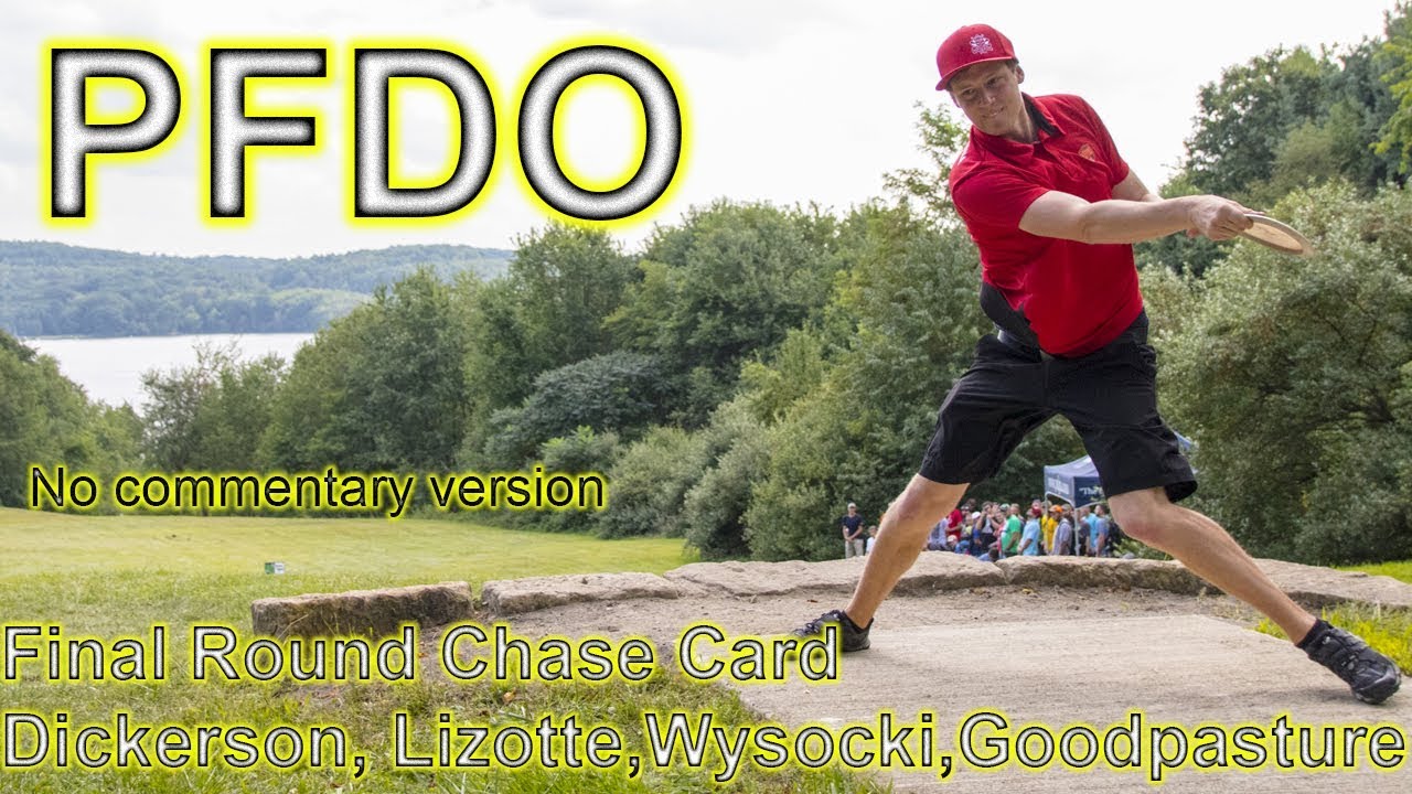 2017 PFDO Final Round Chase Card I Dickerson, Lizotte, Wysocki, Goodpasture I No Commentary Version