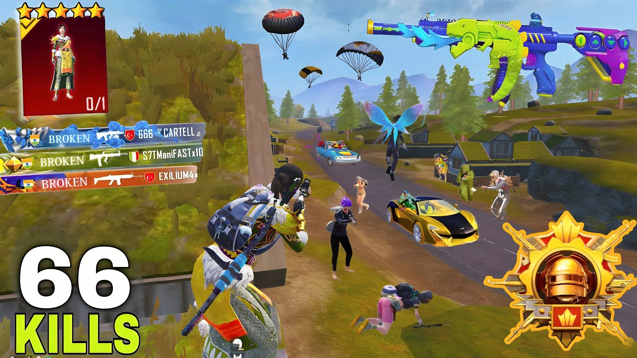 66 KILLS!🥵 NEW SEASON BEST LIVIK GAMEPLAY with HACK*R SET🔥SAMSUNG, A7,A8,J5,J6,J7,XS, A3, A4, A5, A6