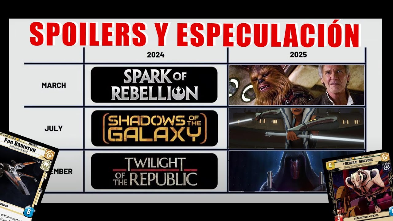 Fan de Clonewars sobreanaliza la GenCon - Spoilers y prediccones / StarWars Unlimited