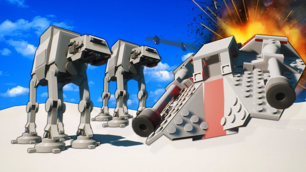 EPIC Lego Star Wars Base Battle in Brick Rigs Multiplayer Roleplay!