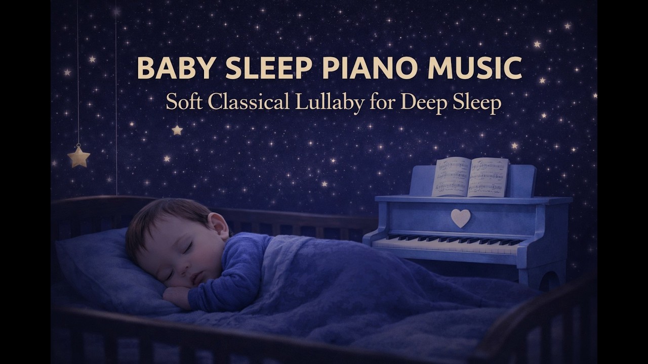 Baby Sleep Piano Music – Soft Classical Lullaby for Deep Sleep