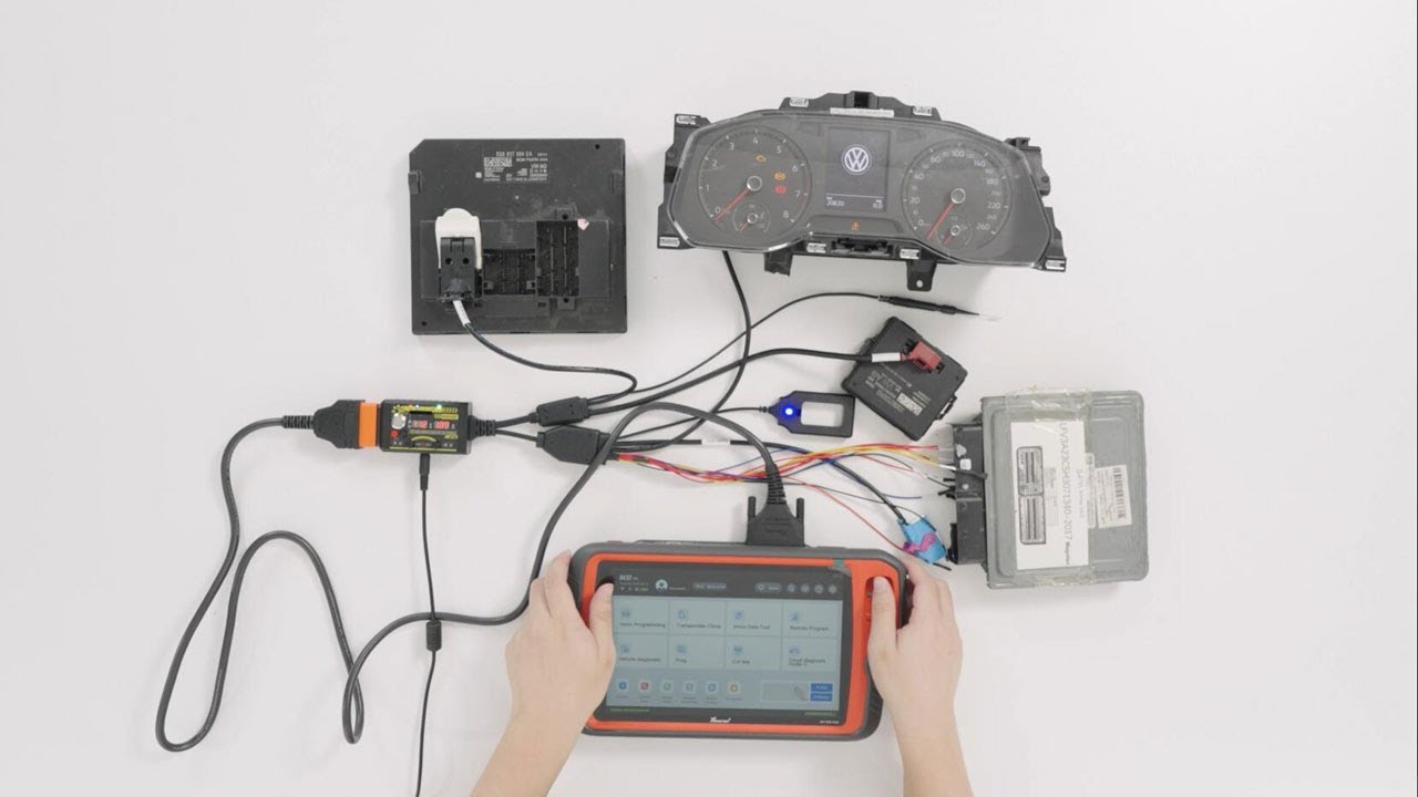How to Use Xhorse VVDI Key Tool Plus and Godiag GT115 for MQB IMMO System VVDISHOP