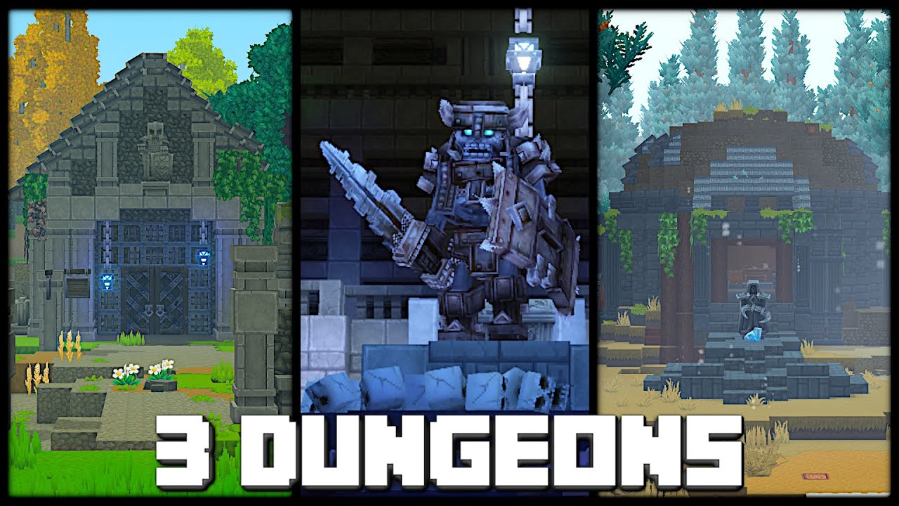 Hytale Mystery ⚔ Tag 15 | 3 Dungeons die du nicht kennst | @LarsLP @Crocodileandy