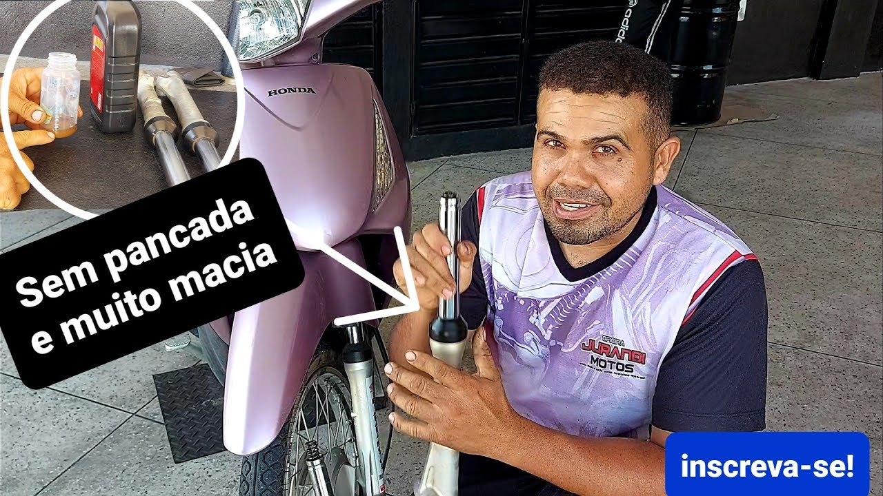 Como tirar batidas da frente da biz e deixar muito macia com essa mistura especial.