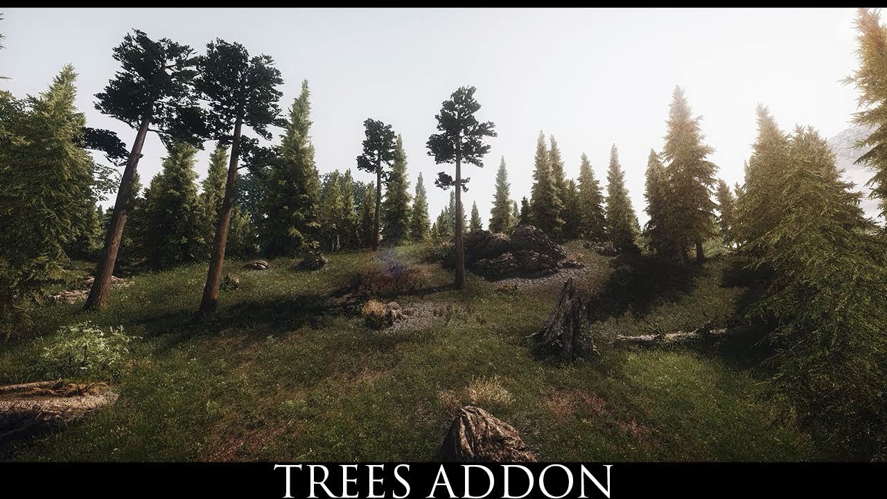TES V - Skyrim Mods: Trees Addon